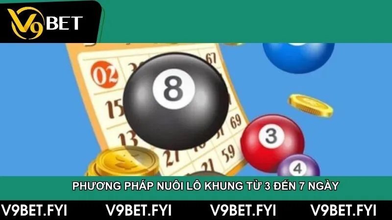 Nuôi lô khung là phương pháp khá phổ biến và người chơi được tùy chọn khung phù hợp